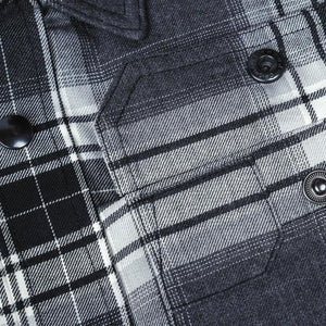The Sansom : Charcoal Plaid