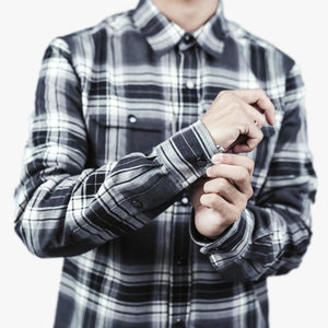The Sansom : Charcoal Plaid